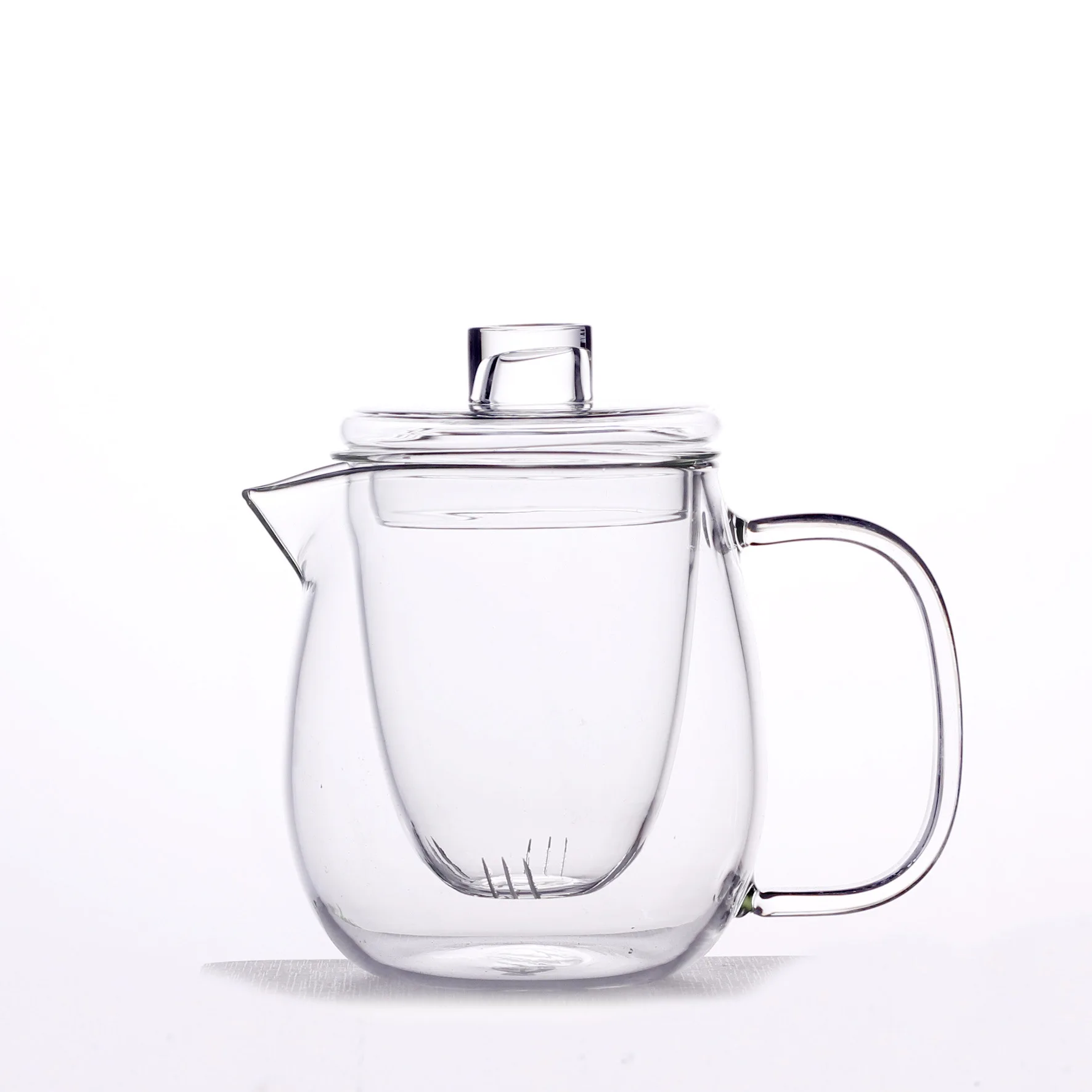 

Freezing Point shang xuan Genuine Product Heat-resistant Glass Tea Set Elegant Cup qie hu Filter Tea Pot Glass Teapot Flower Pot