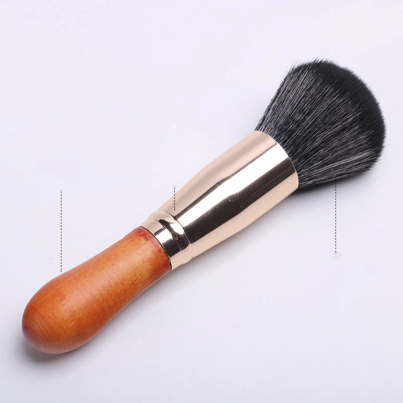 

2 in 1 Eye Shadow Foundation Brush Flat Top Buffing Brushes Cosmetics Beauty Makeup Brushes Tools Set Fan Contour Powder Brush
