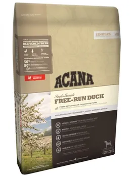 

Acana singles free-run duck feed grain-free D/dog duck/pear 340g