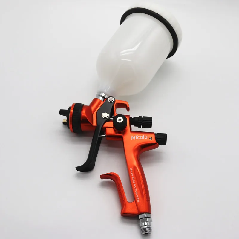 HVLP-1.3 nozzle Ограниченная серия высокая атомизация 5000B HVLP/RP PHASER распылитель пистолет-1,3 Noz w/t чашка для автомобиля, Porsche дизайн окрашенные распылитель пистолет - Цвет: HVLP-1.3 nozzle