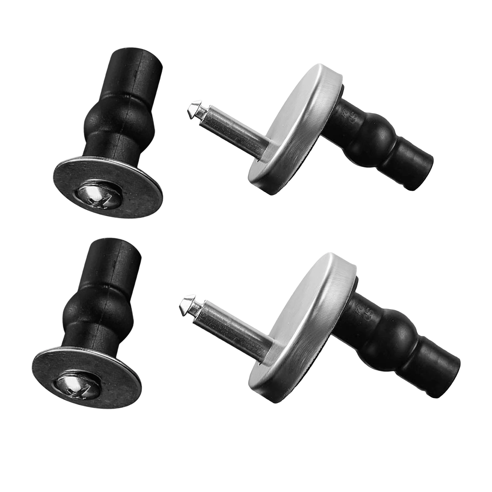 Replacement Toilet Seat Hinge Fitting Screw Anchoring Setscrew Pin for Most Standard toilet seats
