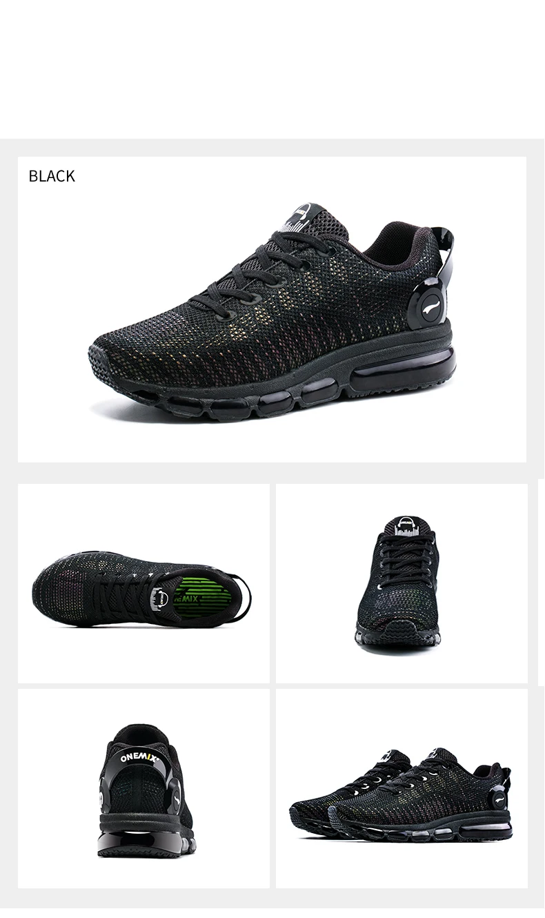 ONEMIX; Zapatos de Hombre; спортивная мужская обувь для бега; женская обувь с высоким берцем; классная обувь на воздушной подушке для тренировок; спортивная мужская обувь для бега