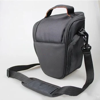 

With Side Pockets Carrying Wear Resistant Soft Nylon Storage Bag Durable Portable Inverted Triangle for Canon Digital Camera