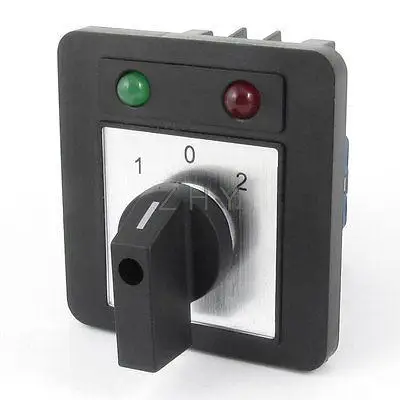 

Ui 660V Ith 20A Momentary 3 Position 12 Terminals Rotary Cam Changeover Switch