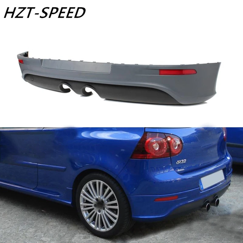 2001-2007 PP автомобильный протектор бампер задняя губка для VOLKSWAGEN GOLF 5 модифицированный в R32 стиль автомобиля