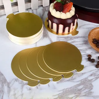 

Pack of 100 Round Cake Boards Decorative Disposable Cake Pizza Circle Cardboard Cake Cardboard Cake Paper Boards
