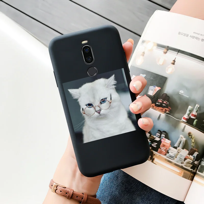 best meizu phone case brand Black Soft TPU Shell For Meizu X8 Case Personality Tide Shell For MEIZU X8 Case Silicone Edging Matte Phone Case Cover For MEIZU meizu phone case with stones black Cases For Meizu