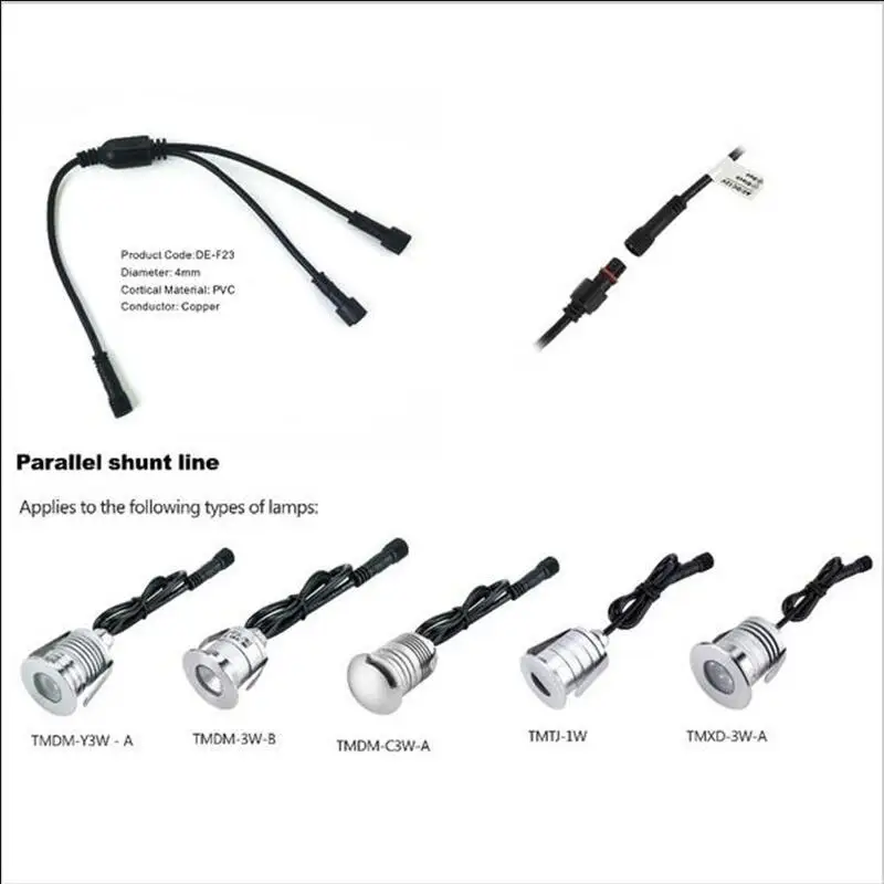 2 Pin Waterproof Connector Adapter Screw locking Electrical Wire Connector Plug Waterproof lighting Extension Cable Free shippin