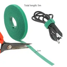 Wiederverwendbare krawatten Haken und schleife verschluss Band Nylon klettverschlüsse Kabel Krawatten klettverschlüsse Strap draht krawatten