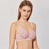 DOBREVA Women's Plus Size Minimizer Sexy Lace Bra Full Coverage Underwire Unlined Bralette ► Photo 3/6