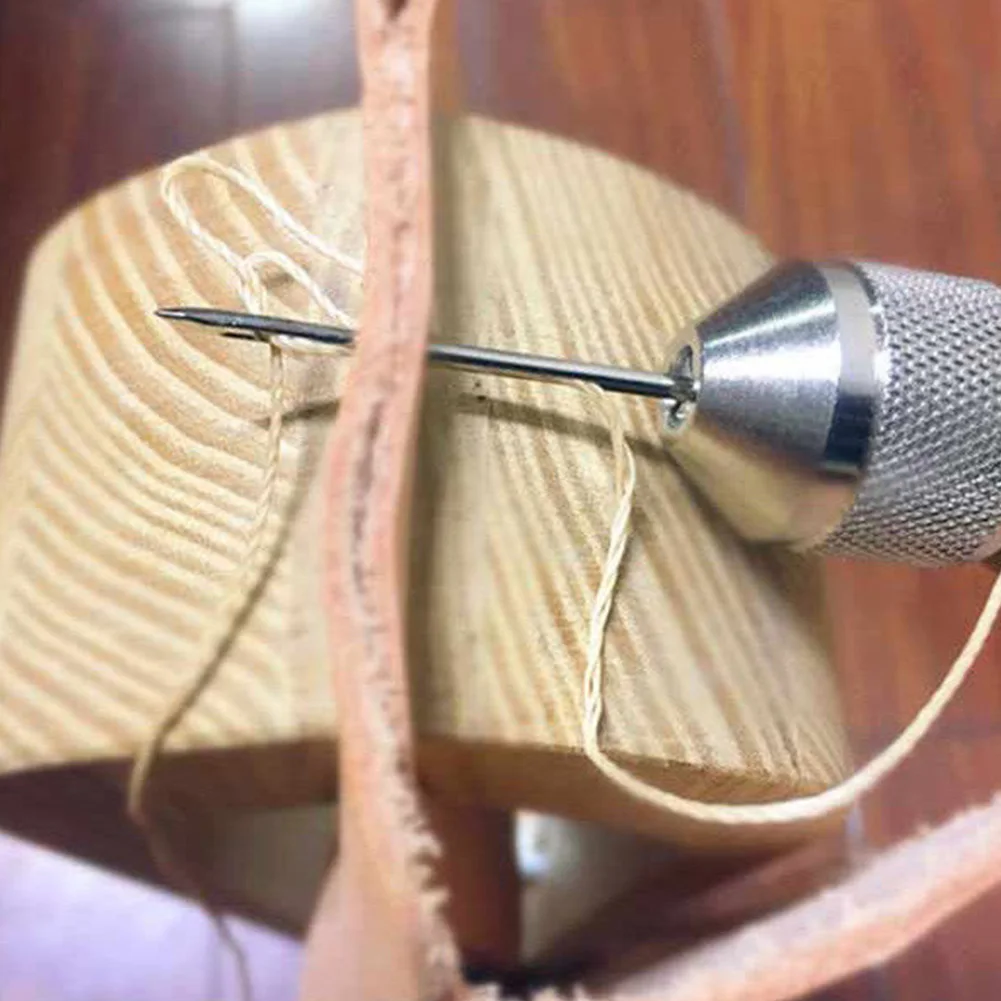 Сталь DIY Швейные Шило игла инструмент stipching срок службы профессиональный Прочный штырь Дырокол ремонт обуви Speedy Stitcher комплект