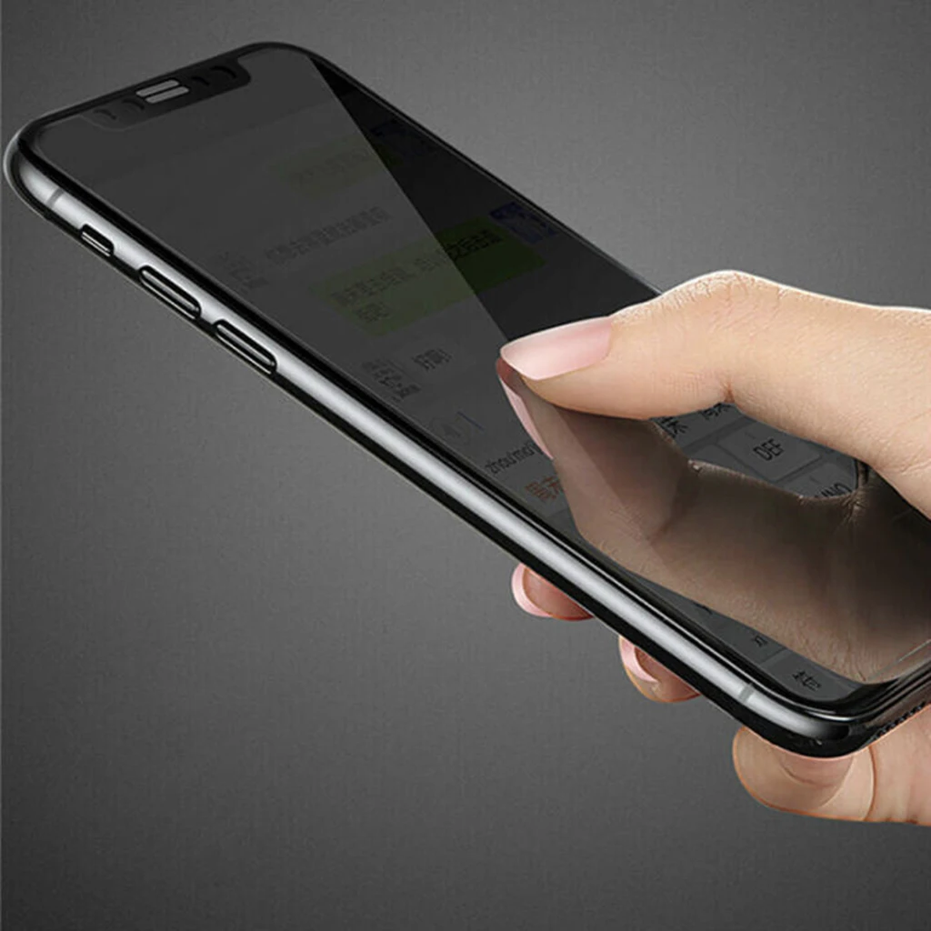 Защитная 3D изогнутая защитная пленка из закаленного стекла для iPhone Xs и iPhone X
