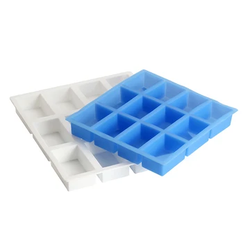 

12-Cavity Silicone Soap Mold Rectangle Soap Bar Mold Handmade Molds for Small Batch Soap