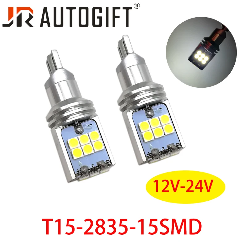 4 шт. светодиодные лампы T15 2835 15SMD 921 912 W16W|Сигнальная лампа| |