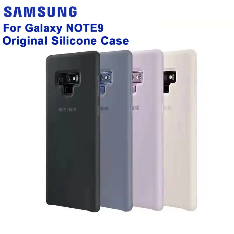 

Note9 Case Original Samsung Galaxy Note9 Note 9 Silky Silicone Cover High Quality Soft-Touch Back Protective Galaxy Note9