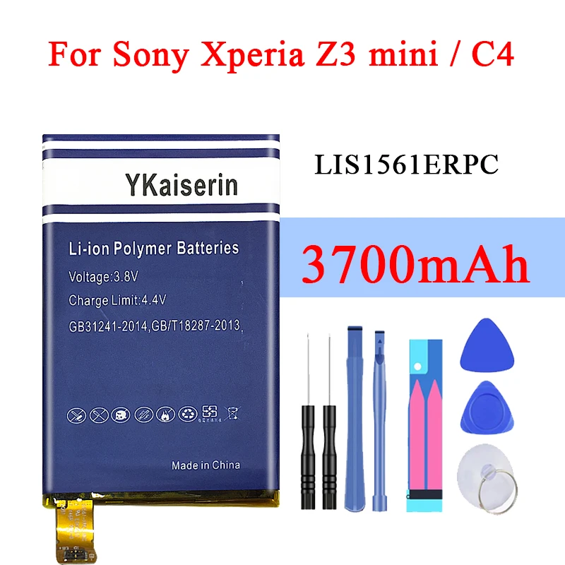 3700mAh LIS1561ERPC Battery For Sony Xperia Z3 Compact Z3c Mini D5803 D5833 C4 E5303 E5333 E5363 E5306 | Компьютеры и офис