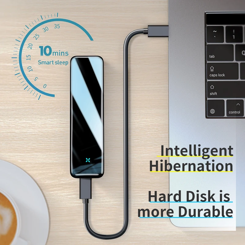 Чехол для SSD Baseus M.2 NGFF корпус на USB Type C 3 1 адаптер SATA PCIE M/B Key чехол диска жесткого