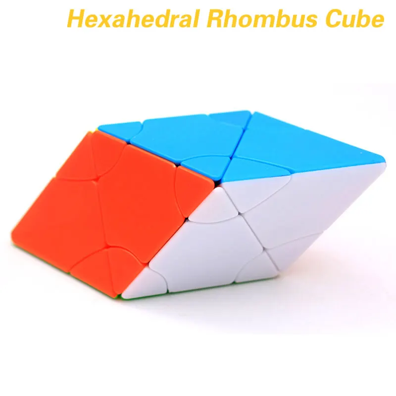 Высококачественный Fangshi F/S limCube 2x2x2, волшебный кубик-трансформер Pyraminxeds, двухгранная башня, Ромб, октаэдр, игрушки - Цвет: Hexahedral Rhombus