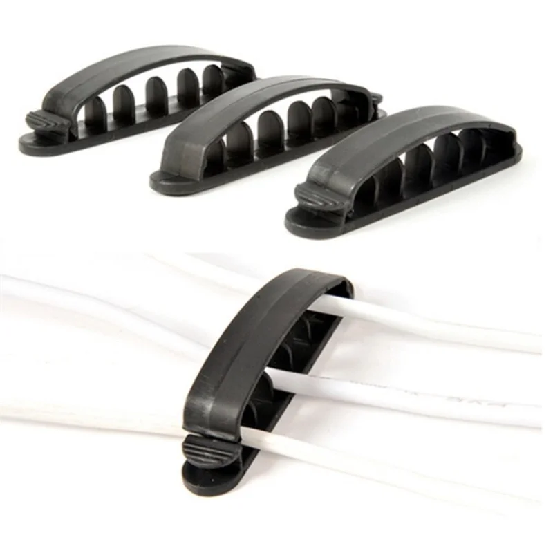 3 шт./компл. провода линия Кабельный органайзер зажимы для галстуков фиксатор