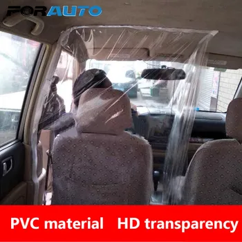 

Car Protection Partition Screen Transparent Anti-droplet Protective Film Taxi Driver Cab Isolation Film Anti-spit Auto Interior