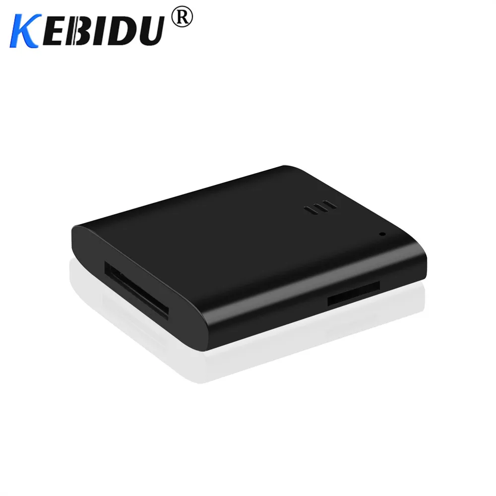 Kebidu Новое поступление Bluetooth v2.0 A2DP музыкальный приемник адаптер для iPod для iPhone 30 Pin док-станция динамик док-станции с 1 светодиодный