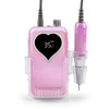 35000RPM Nail Drill Machine For Manicure Nail File With Heart Screen Acrylic Electric Nail Drill Milling Cutter Nail Art Tools 3