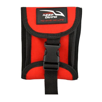 

Diving Storage Bag Nylon Weight Pocket Easy Install With Buckle 3KG Wear Resistant Quick Release Water Sports Two Sides Open