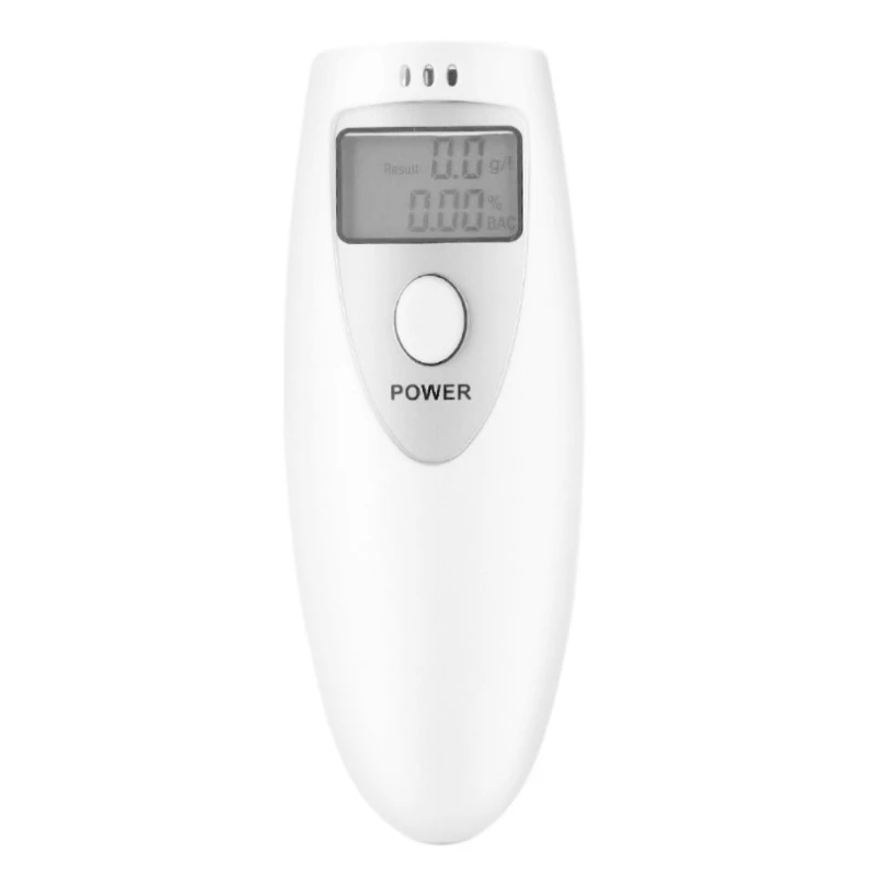 1Pc Portable Digital Alcohol Breath Analyzer Breathalyzer Driver Test Detector