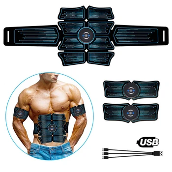 

EMS Wireless Muscle Stimulator Trainer Smart Fitness Abdominal Training Electric Weight Loss Stickers Body Slimming Belt Unisex