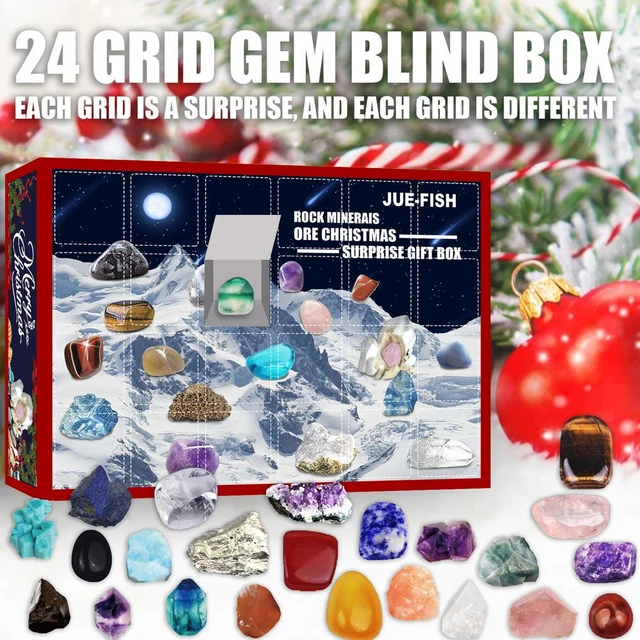 Rocks Minerals Advent Calendar | Advent Calendar Gemstones | Christmas  Calendar Stone - Stones - Aliexpress