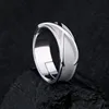 Anime Super Z Goku DBZ Black Adjustable 925 Sterling Silver Time Finger Ring For Women Men Cosplay Jewelry Ring Band Gifts 4