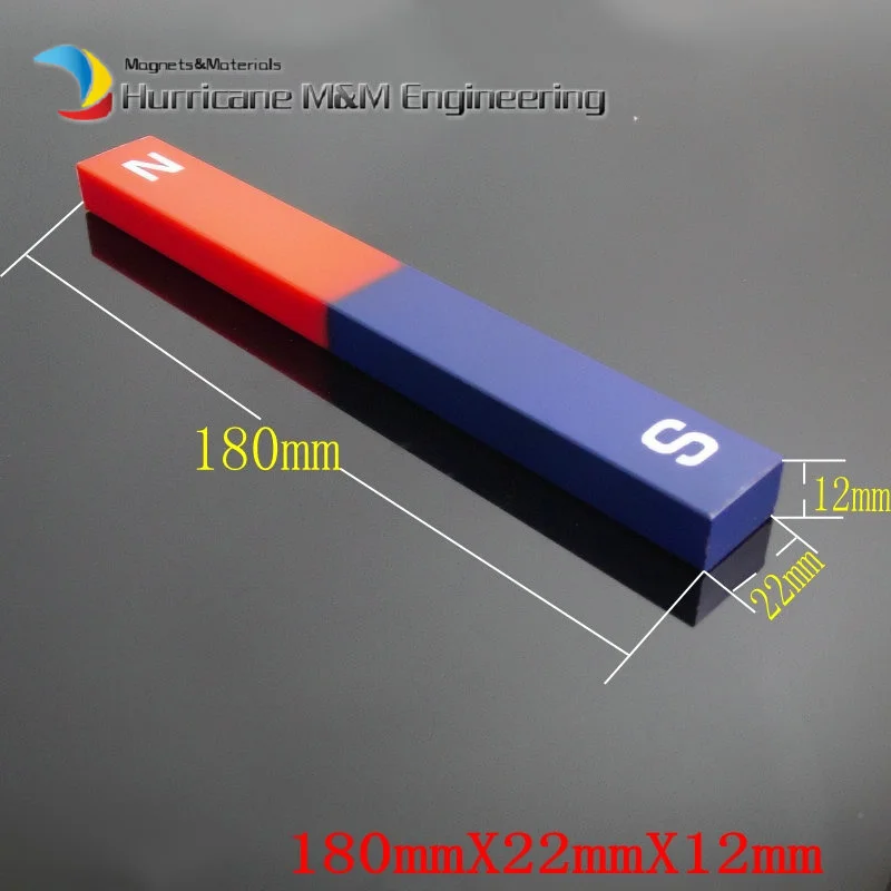 Magnet Bar Type Plastic Sealed 180x22x12 Mm Long Block In Plastic