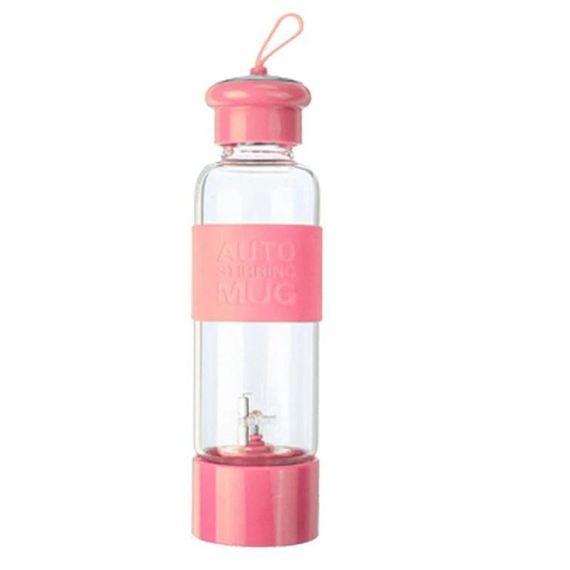 

450Ml Portable Electric For Blender Juicer Cup Fruit Mixer Machine Smoothie Maker Bottle For Blender Glass Water Bottle