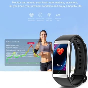 

Smart Band Fitness Trcker Sport Bracelet Pedometer Heart Rate Blood Pressure Bluetooth Heart Rate Monitor Blood Pressure oxygen