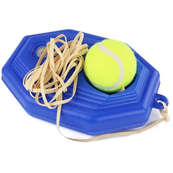 

Portable Tennis Trainer Automatic Bounce Tennis Practice Tool Set for Trainer ennis Trainer Baseboard Sparring Device