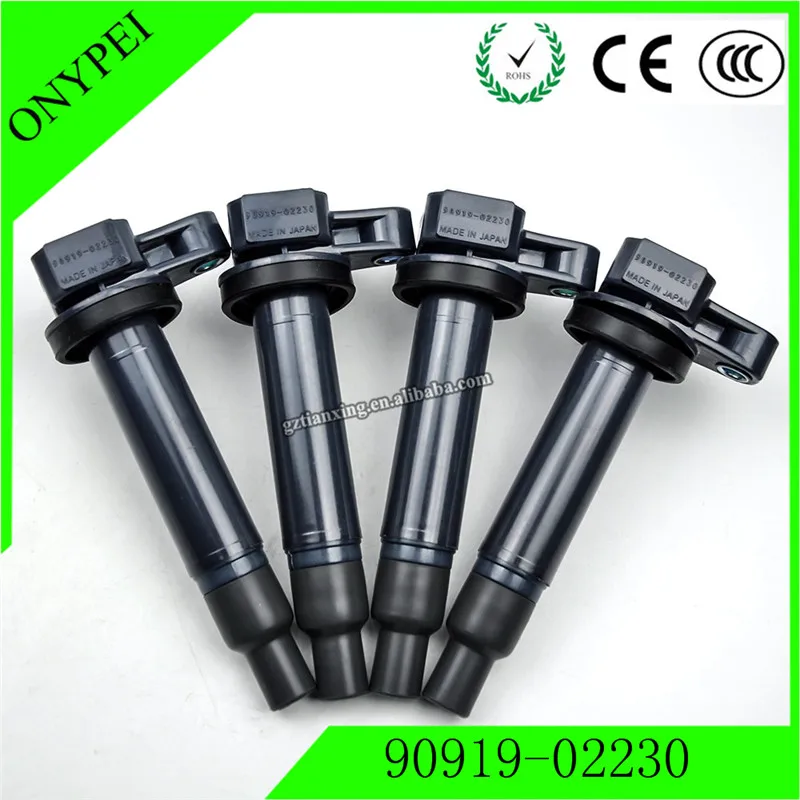 

Free shipping 4 X 90919 02230 Ignition Coil For Lexus GS430 LS430 LX470 Toyota Land Cruiser 90919-02230