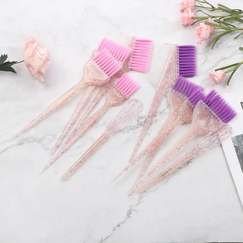 

5pcs/set Hair Color Brush Kit Hair Coloring Brush Set For Hair Dye Hair Bleach Salon Hair Styling Brush