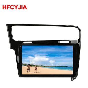 

HFCYJIA 4+64GB 8 Core Android 9.0 System Car GPS Navi Receiver For Volkswagen Golf 7 Head Unit Stereo WIFI 4G SWC BT IPS DSP