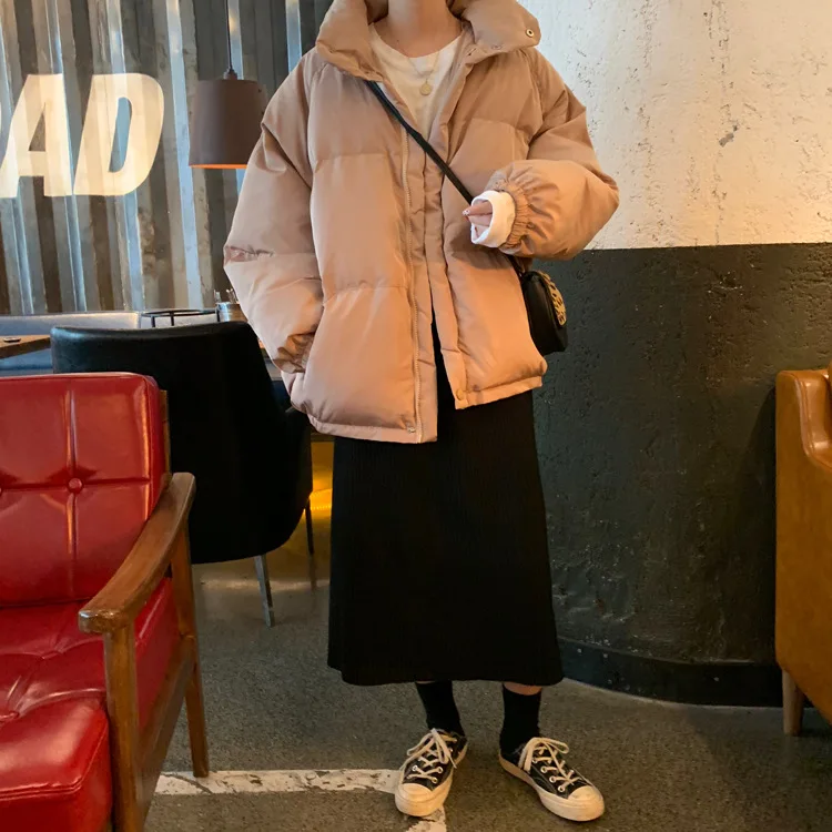 

Photo Shoot 2018 Students Small Cotton-Padded Jacket Clothes Winter Coat 1018315