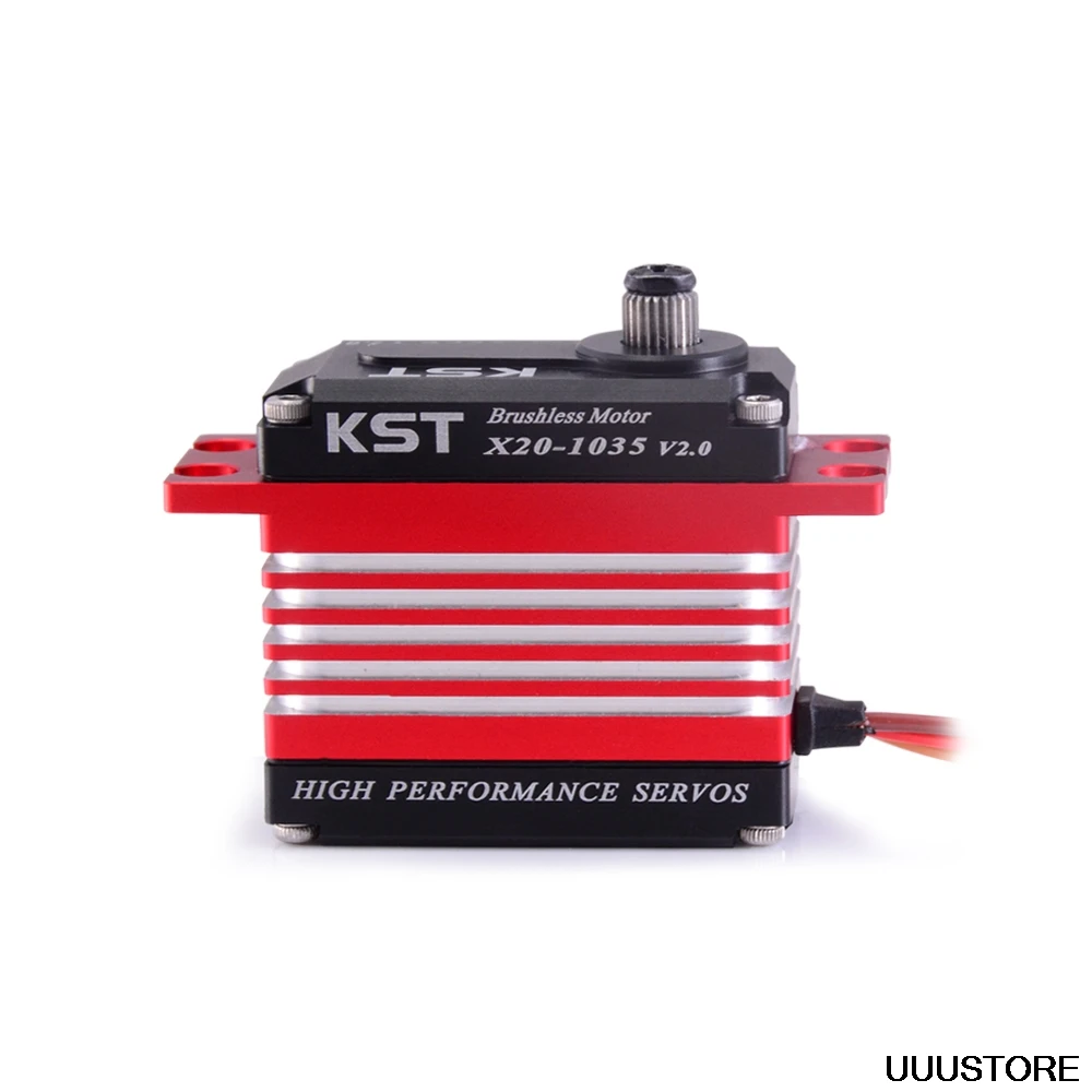 KST X20-2208 High Torque Brushless Servo swash plate Steel Teeth  Steering Gear For 550-700 Helicopter