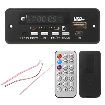

12V Car Handsfree Bluetooth USB 2.0 MP3 Decoding Board With Bluetooth FM Module