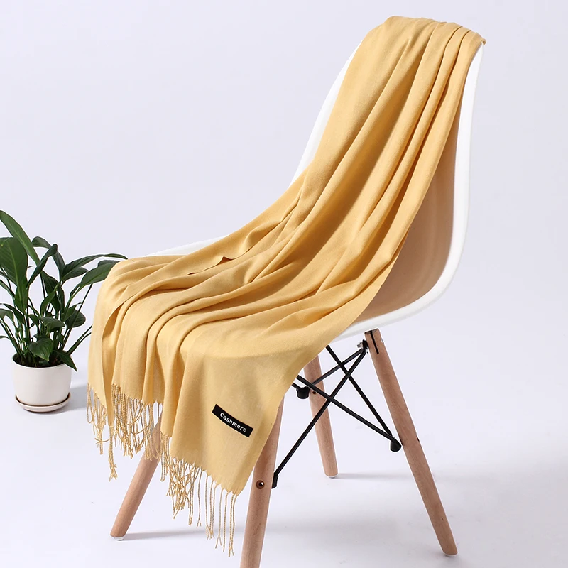 Fashion Solid Cashmere Tassel Scarf Women Hijab Muslim Headband Lady Shawls Pashmina Hijabs Scarves Wraps Turban Muffler Echarpe Fashion Solid Cashmere Tassel Scarf Women Hijab Muslim Headband Lady Shawls Pashmina Hijabs Scarves Wraps Turban Muffler Echarpe
