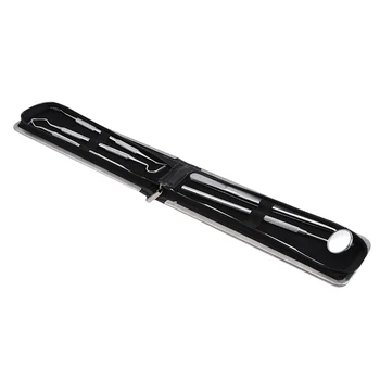 

6Pcs/Set Stainless Dental Tool Set Dentist Tooth Clean Hygiene Picks Mirror Kit Oral Health Tooth Cleaning Inspection