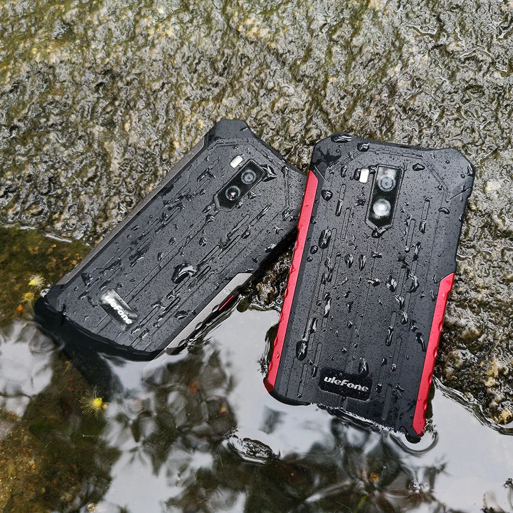 Ulefone Armor X5 IP68 водонепроницаемый прочный смартфон 5,5 дюймов 3 ГБ 32 ГБ 5000 мАч Android9.0 13 МП двойной 4G Grobal мобильный телефон NFC OTG