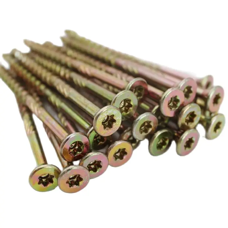 10 Pieces Self Tapping Countersunk Torx Wood Screws Long M6/M8Screws