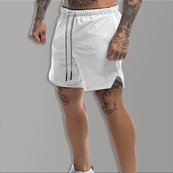 

2020 Mens black shorts Casual workout sporting short pants Plus size Sportswear