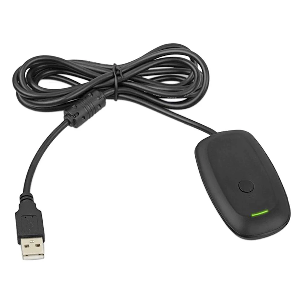 USB-приемник для Xbox 360 беспроводной контроллер геймпад ПК адаптер черный систем
