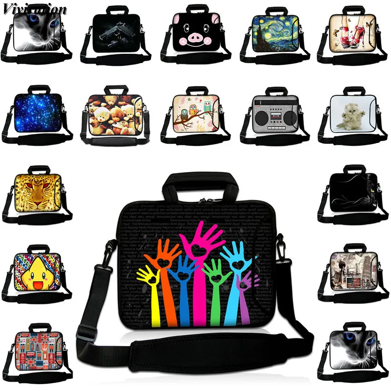 2018 A1466 13.3 Inch Laptop Cover 14 12 10 17 Sleeve Carrying Handbag For Macbook Air 13 Case Notebook 15.6 11.6 15 Neoprene Bag