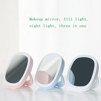 

LED Lighted Travel Makeup Mirror, Daylight LED,Portable, Folding