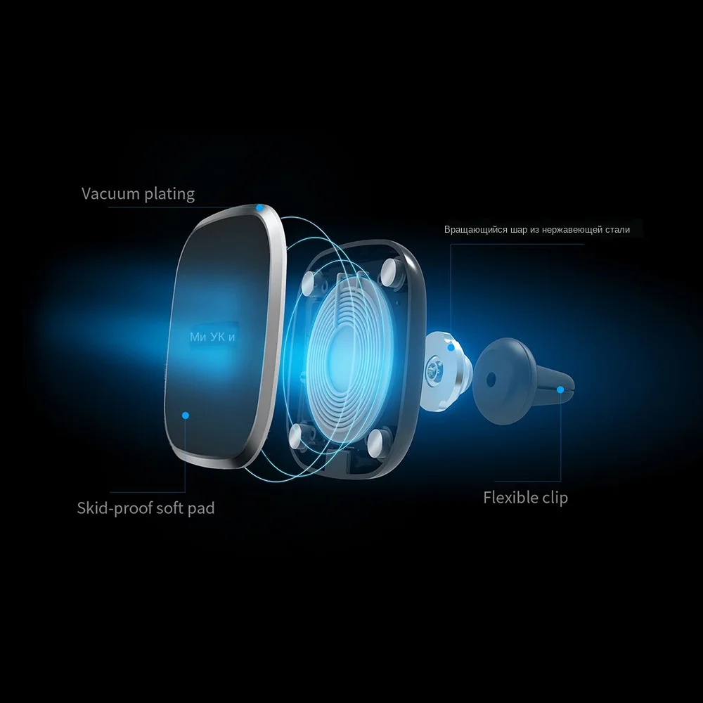 Magnetic Wireless Car Charger 